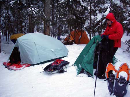 Adirondack Camping, Winter Camping
